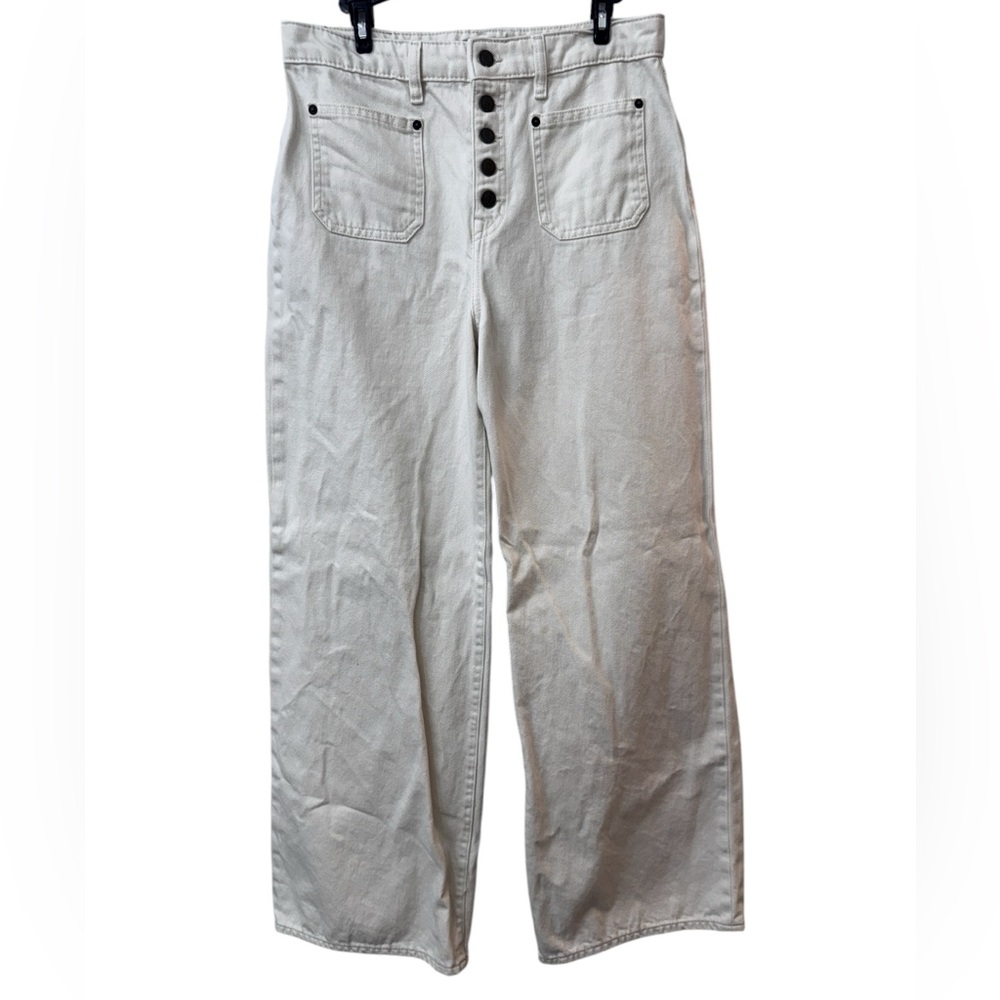 Lauren Ralph Lauren High-Waisted Wide-Leg Jeans